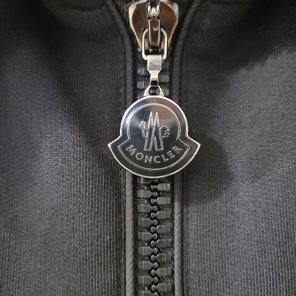 Moncler Maglia Cardigan Jacket black sherpa Full Zip - Picture 6 of 11